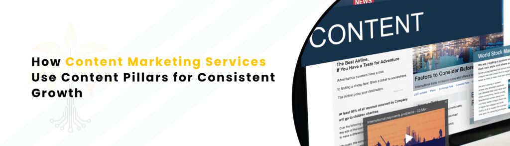 How Content Marketing Services Use Content Pillars for Consistent Growth