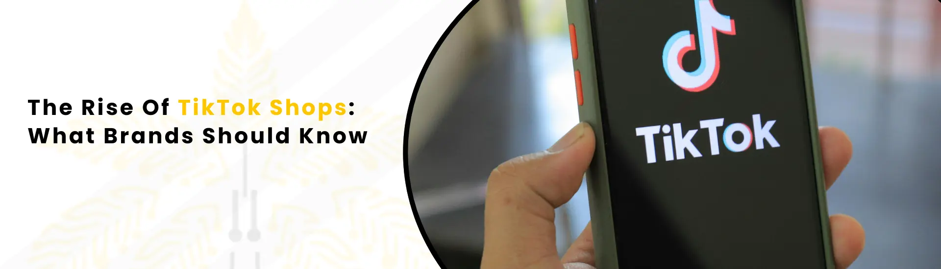 An alt text "The Rise Of TikTok Shops What Brands Should Know"