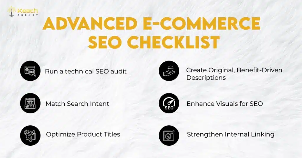 An Alt Text "Advanced E-commerce SEO Checklist "