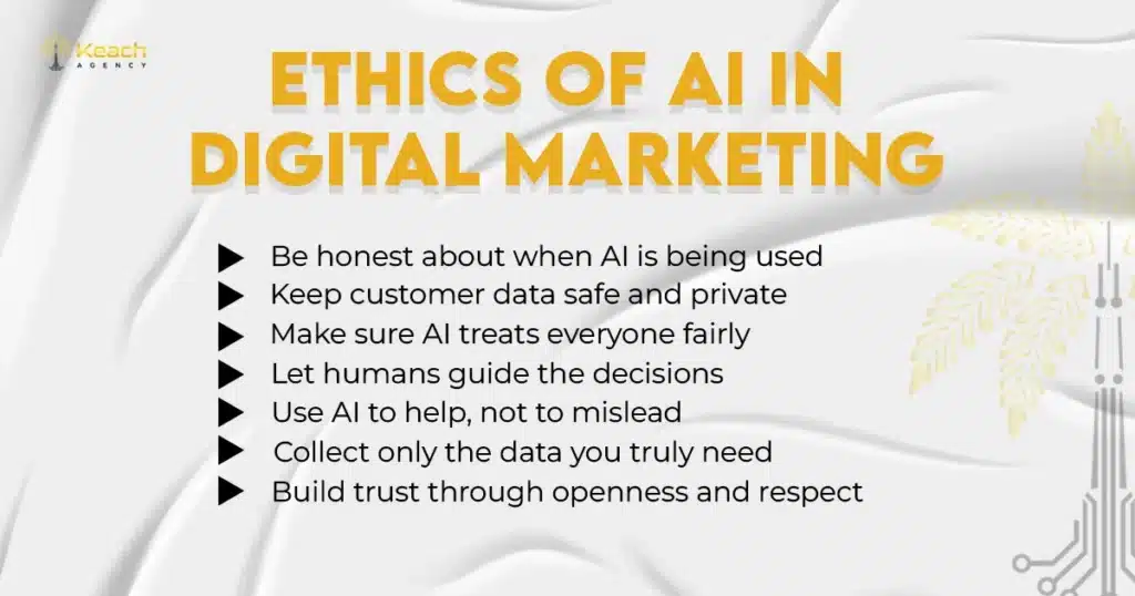 An Image Alt Text "Ethics of AI in Digital Marketing "