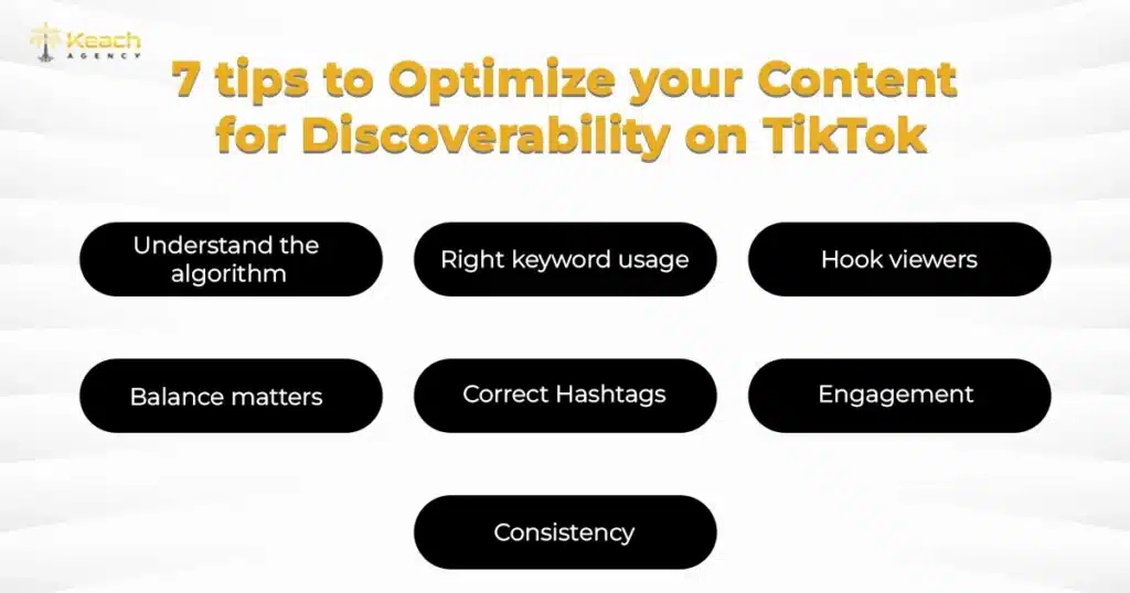 7 tips to Optimize your Content for Discoverability on TikTok