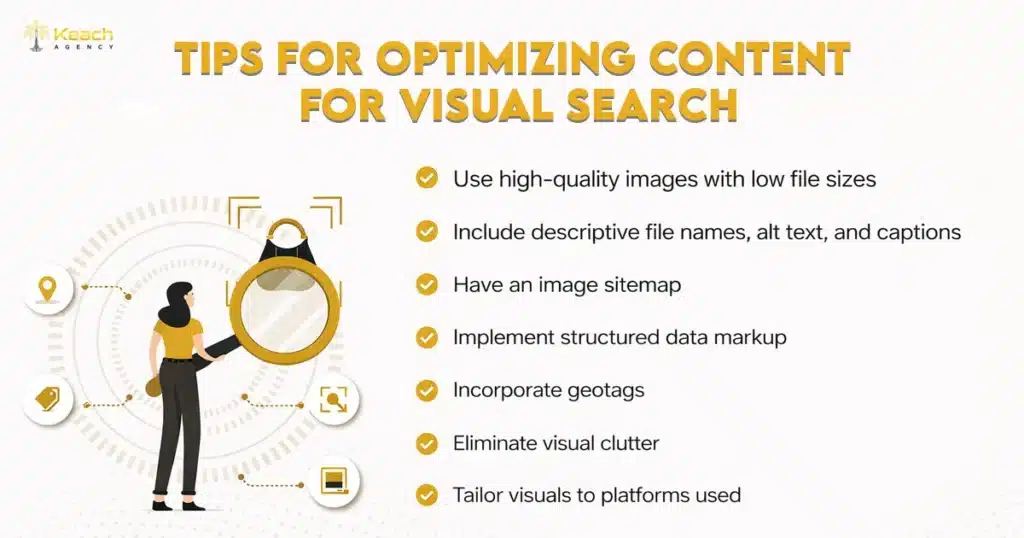 Tips for Optimizing Content For Visual Search